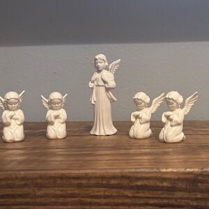 Set of 5 angels ! Sacrart small angels